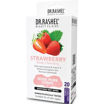 Dr. Rashel - Strawberry Deep Cleansing Nose Pore Strips (10 Strips)