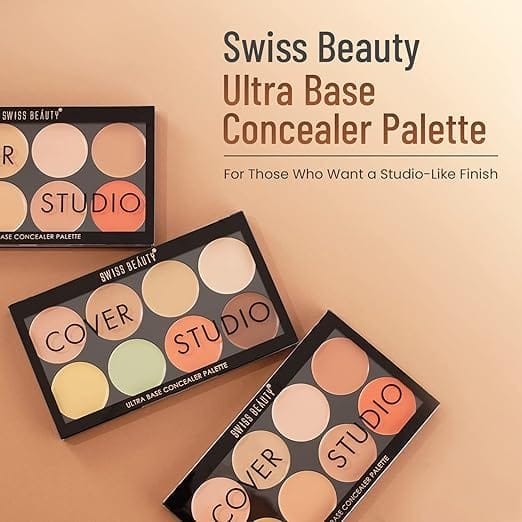 Swiss Beauty - Cover Studio Ultra Base Concealer Palette