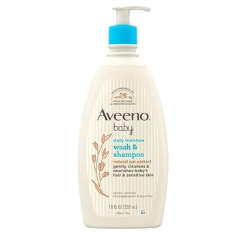 Aveeno - Baby Daily Moisture Wash & Shampoo (532Ml)