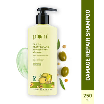 Plum - Olive & Plant Keratin Damage Repair Shampoo (250mL)