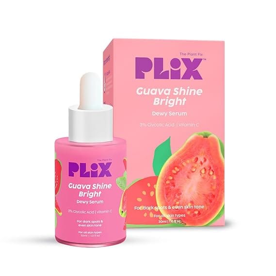 Plix - Guava Shine Bright 3% Glycolic Acid Dewy Serum (30Ml)
