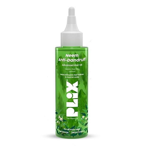 Plix - Neem Anti - Dandruff Advanced Hair Oil (100Ml)