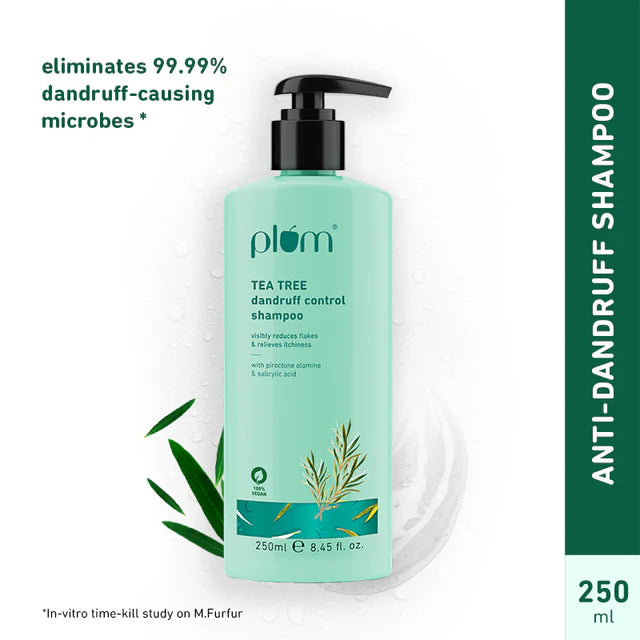 Plum - Tea Tree Dandruff Control Shampoo (250mL)