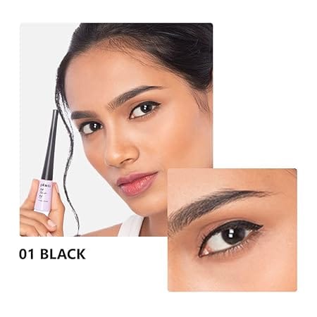 Plum - Matte Liner with Argan oil (black 01)