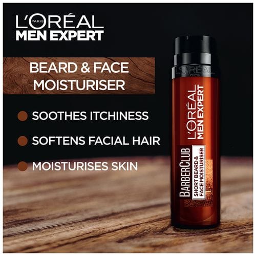 Loreal - Men Expert Barber Club Short Beard & Face Moisturiser (50Ml)