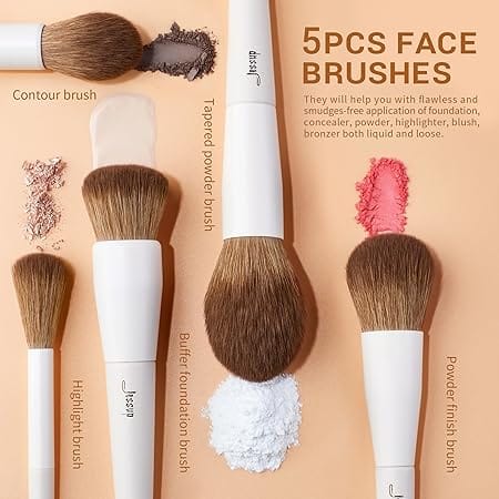 Jessup - Light Gray Brush Set (14Pcs)