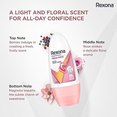 Rexona - Deodorant - Fresh Rose Even Skin Tone (Buy 1 Get 1 Free)