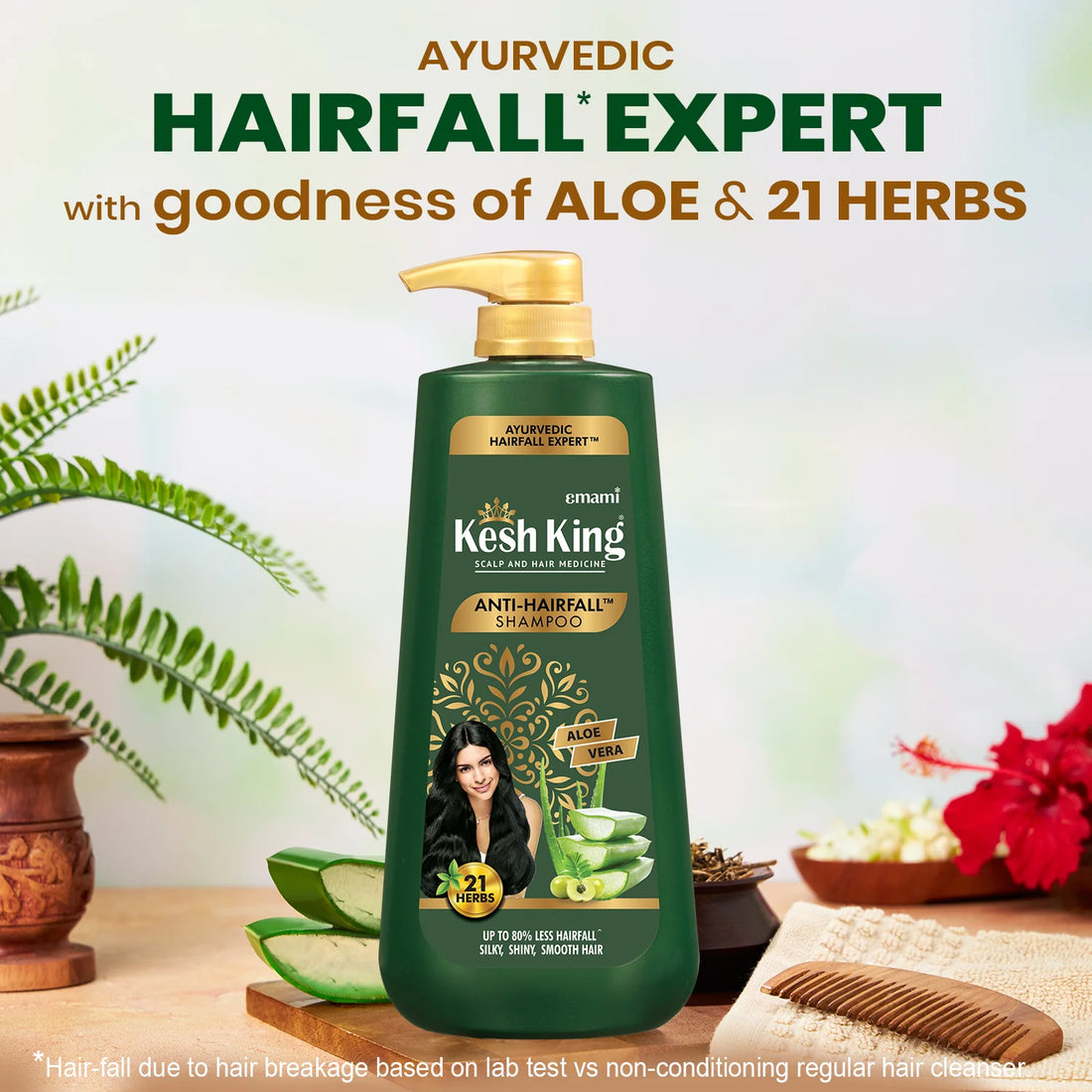 Kesh King - Anti - Hairfall Shampoo (1L) [Buy 1 Get 1 Free]