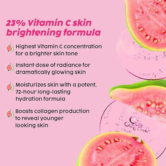 Plix - Guava Glow 23% Vitamin C Dewy Serum (20Ml)