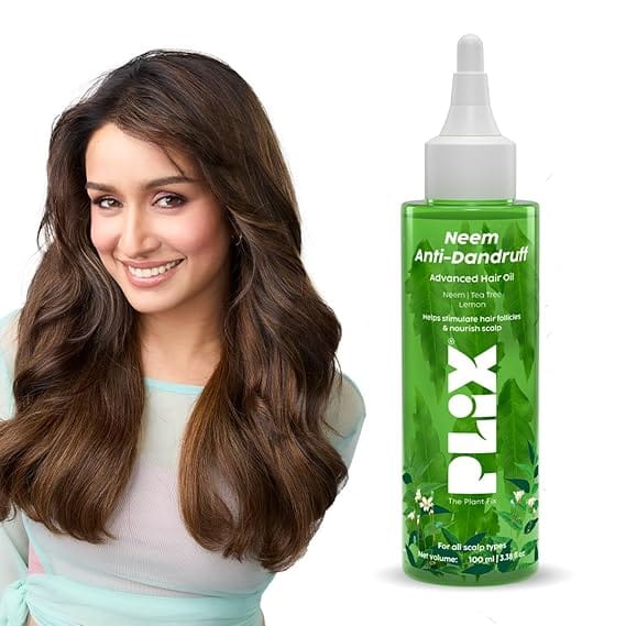 Plix - Neem Anti - Dandruff Advanced Hair Oil (100Ml)