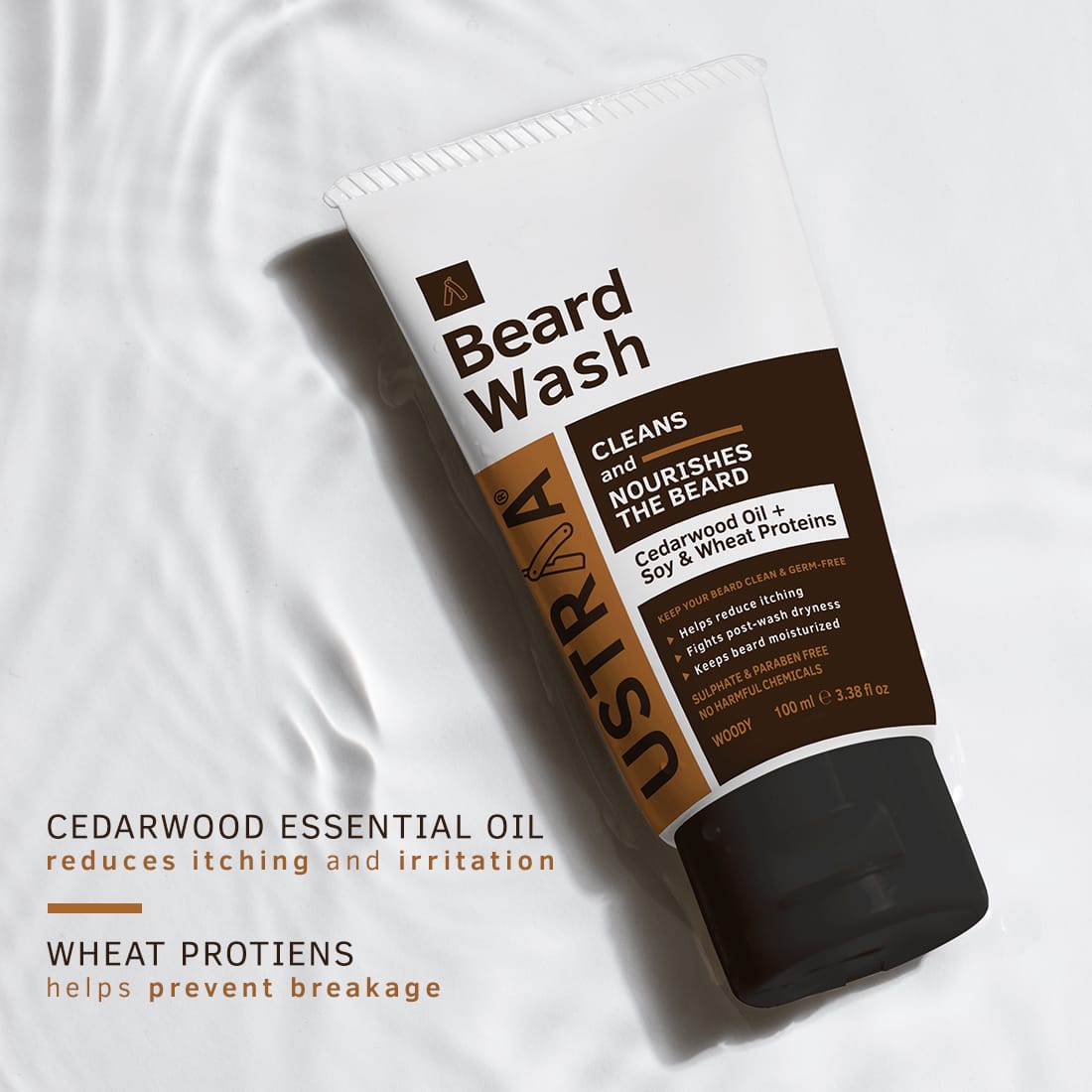 Ustraa - Beard Wash (100ML)