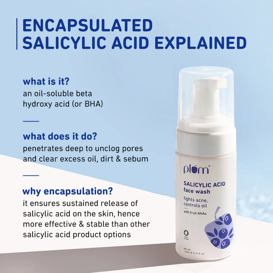 Plum - Salicylic Acid Face Wash (110ml)