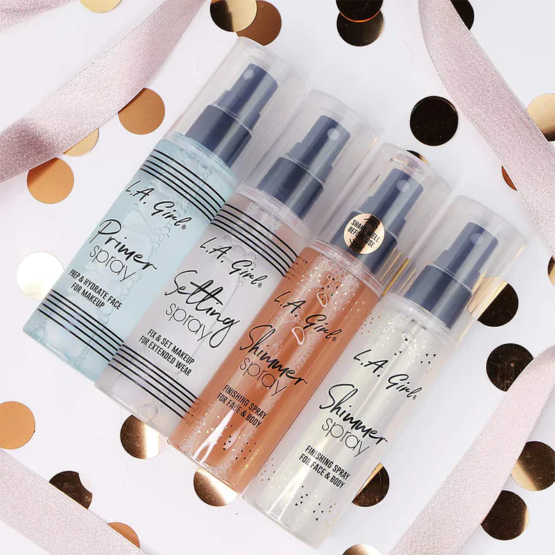 L. A. Girl - Shimmer Spray Finishing Spray For Face & Body (80ML)