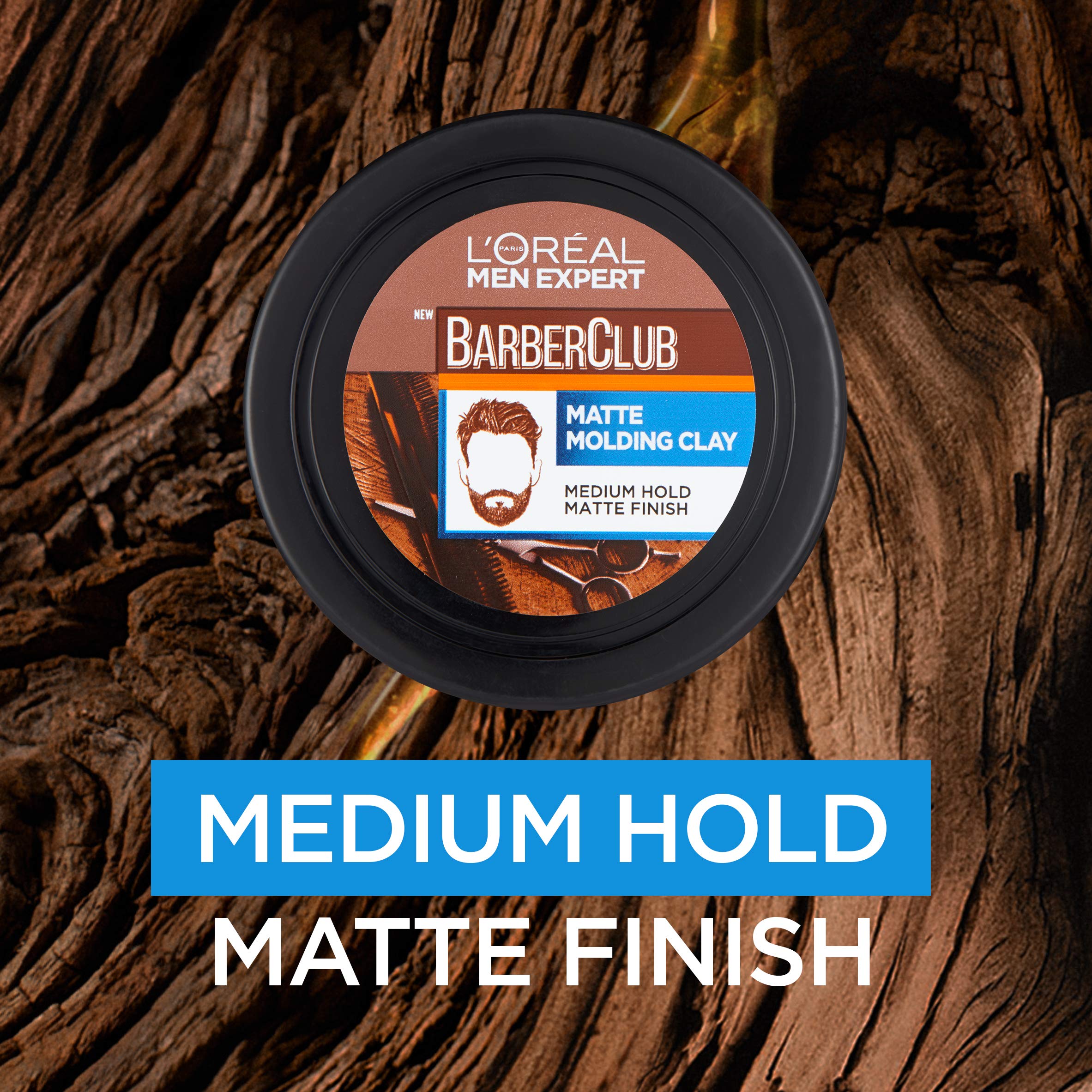 Loreal - Men Expert Barber Club Matte Molding Clay (75Ml)