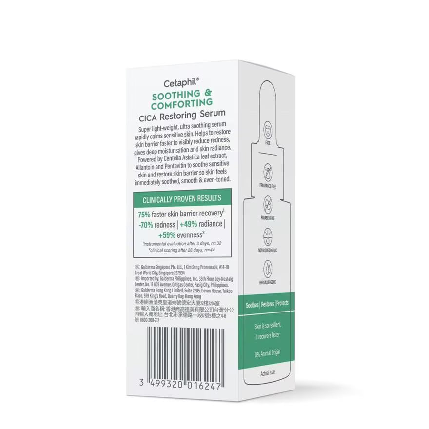 Cetaphil - Soothing & Comforting CICA Restoring Serum (30ML)