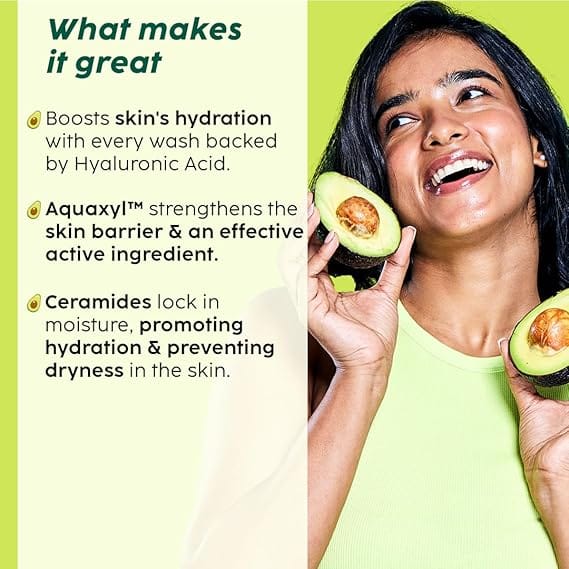 Plix - Avocado Ceramide Moisture Rush Juicy Cleanser  (100Ml)