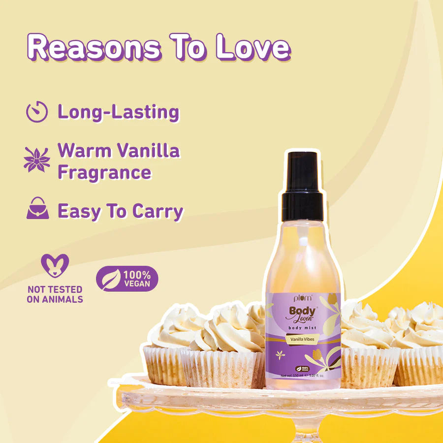 Plum - Body Lovin Body Mist Vanilla Vibes (150ml)
