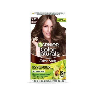 Garnier - Color Naturals Creme Riche 5.32 Caramel Brown