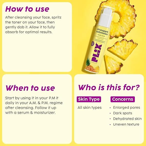 Plix - Pineapple Exfoliation Fruity Toner (150Ml)