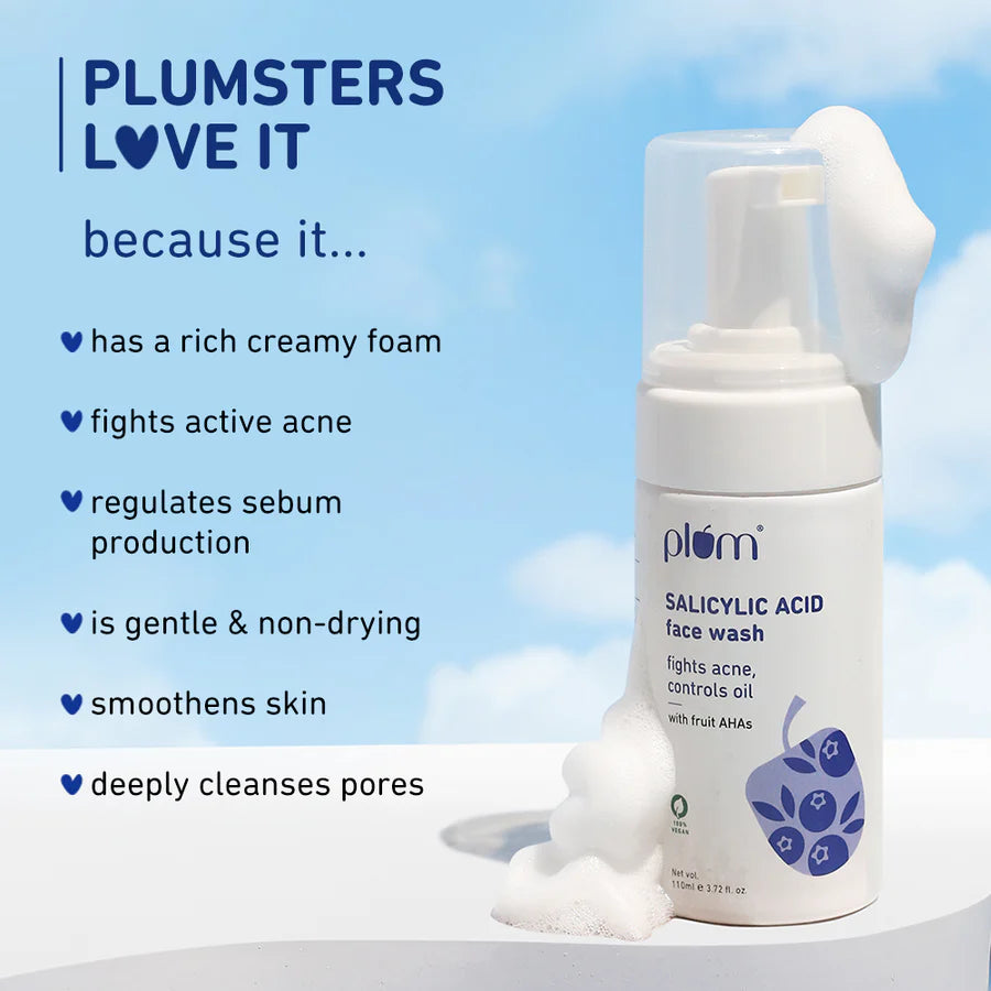 Plum - Salicylic Acid Face Wash (110ml)