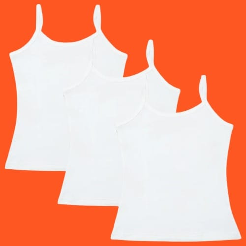 Body Care Kids - Girls Vest (3 Pcs) (1.5 to 12 years)