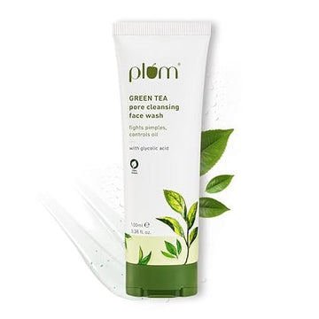 Plum - Green Tea Pore Cleansing Face Wash with Glycolic Acid (100ml)