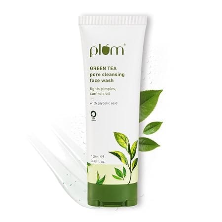 Plum - Green Tea Pore Cleansing Face Wash with Glycolic Acid (100ml)