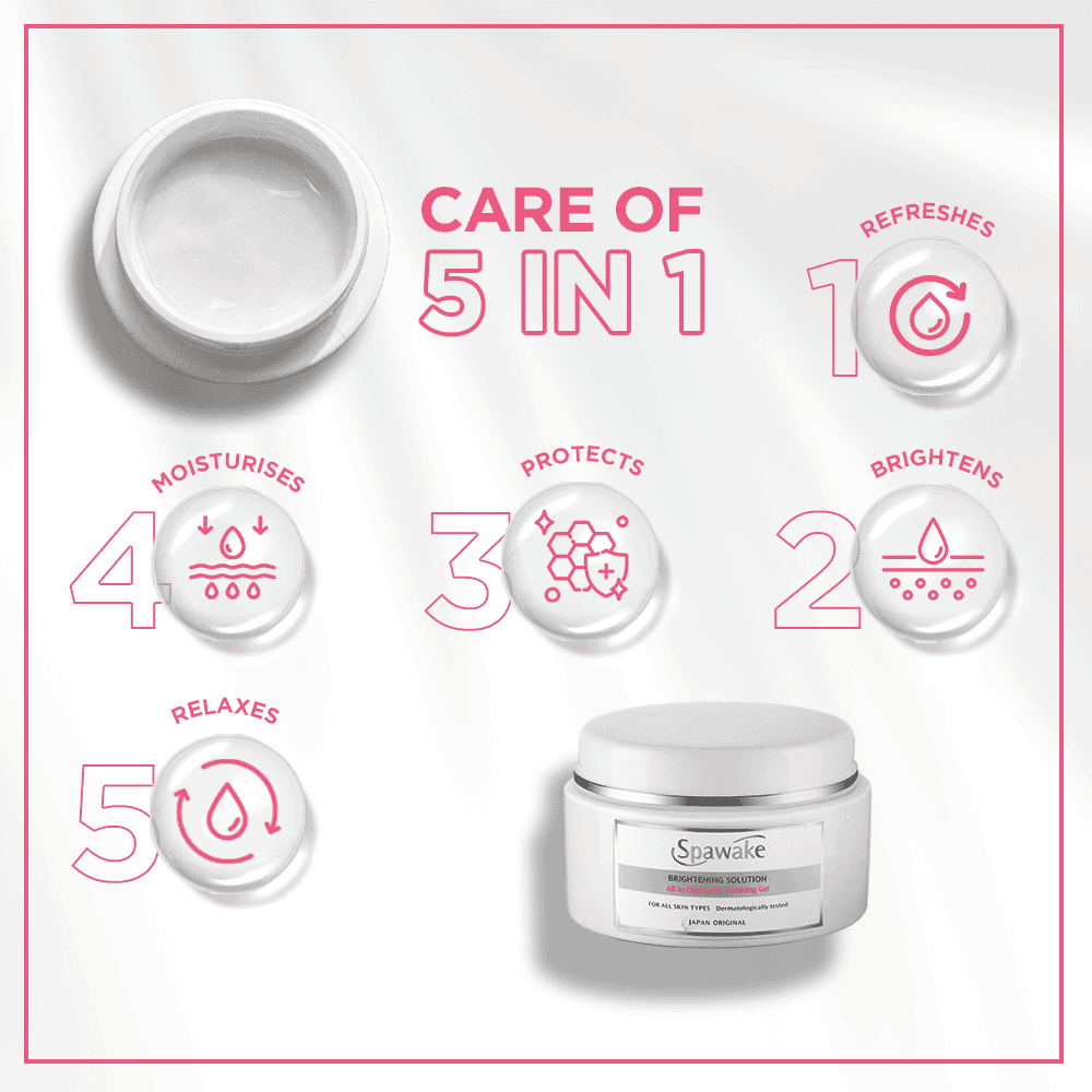 Spawake - Brightening Solution All in One Moist Soothing Gel (50G)