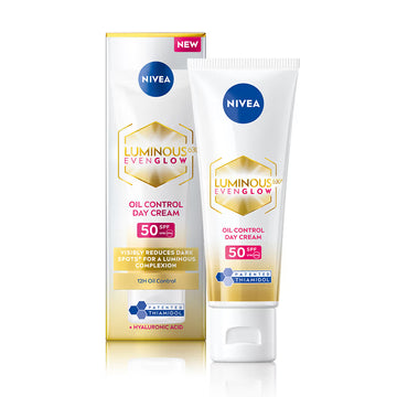 NIVEA Luminous Even Glow Oil Control Day Cream SPF 50 (40ml)
