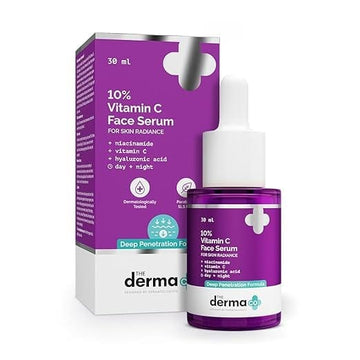 The Derma - 10% Vitamin C Face Serum For Skin Radiance (30ML)