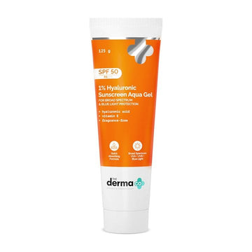 The Derma - 1% Hyaluronic Sunscreen Aqua Gel SPF 50 PA++++ (125g)