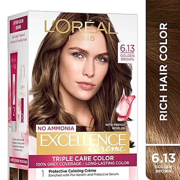 Loreal Paris - No Ammonia Excellence Creme Triple Care Color [1 Black]