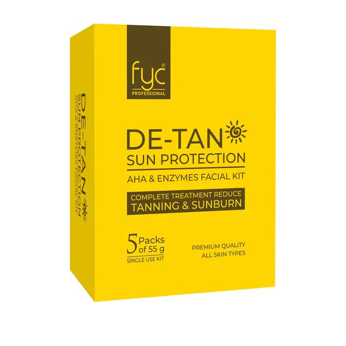 FYC Professional - De - Tan Sun Protection AHA & Enzymes Facial Kit (Single)
