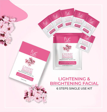 FYC Professional - Cherry Blossom Lightening And Brightening Facial Kit (5 Packs Of 55g)