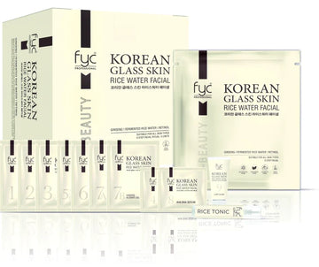 FYC Professional - Korean Glass Skin Rice Water Facial Kit (915g)