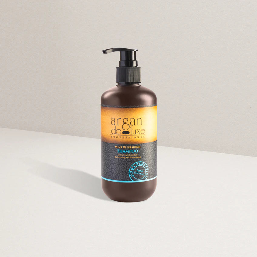 Argan Deluxe Professional - Mint Refreshing Shampoo (300ML)
