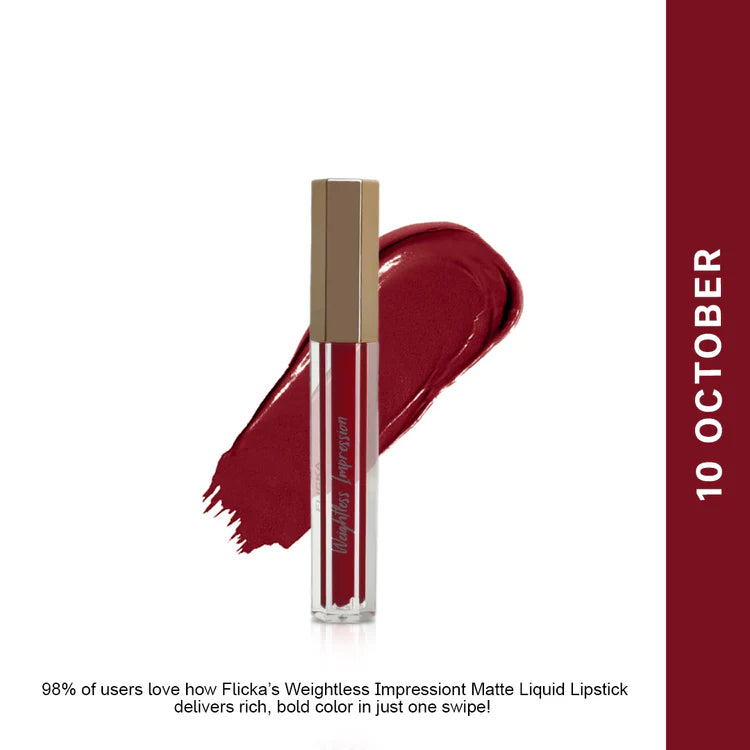 Flicka - Weightless Impression Matte Liquid Lipstick