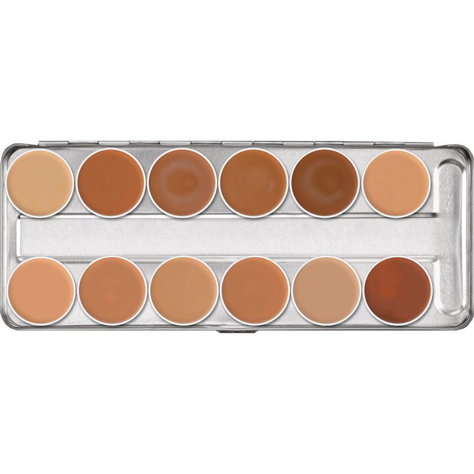 Kryolan - Supracolor 12 Shades Palette (40ml)