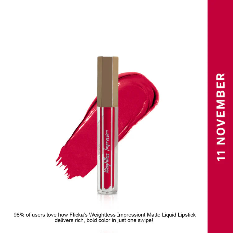 Flicka - Weightless Impression Matte Liquid Lipstick