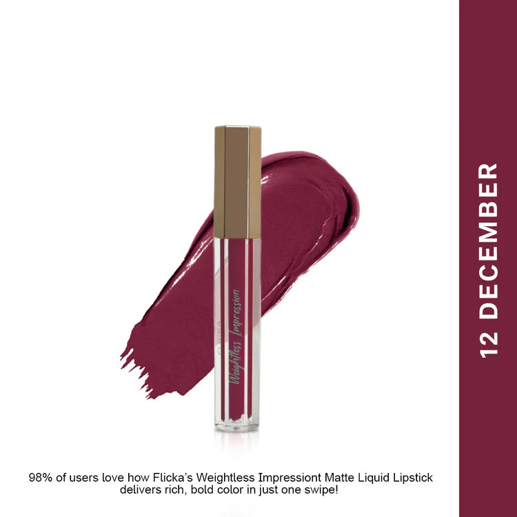Flicka - Weightless Impression Matte Liquid Lipstick