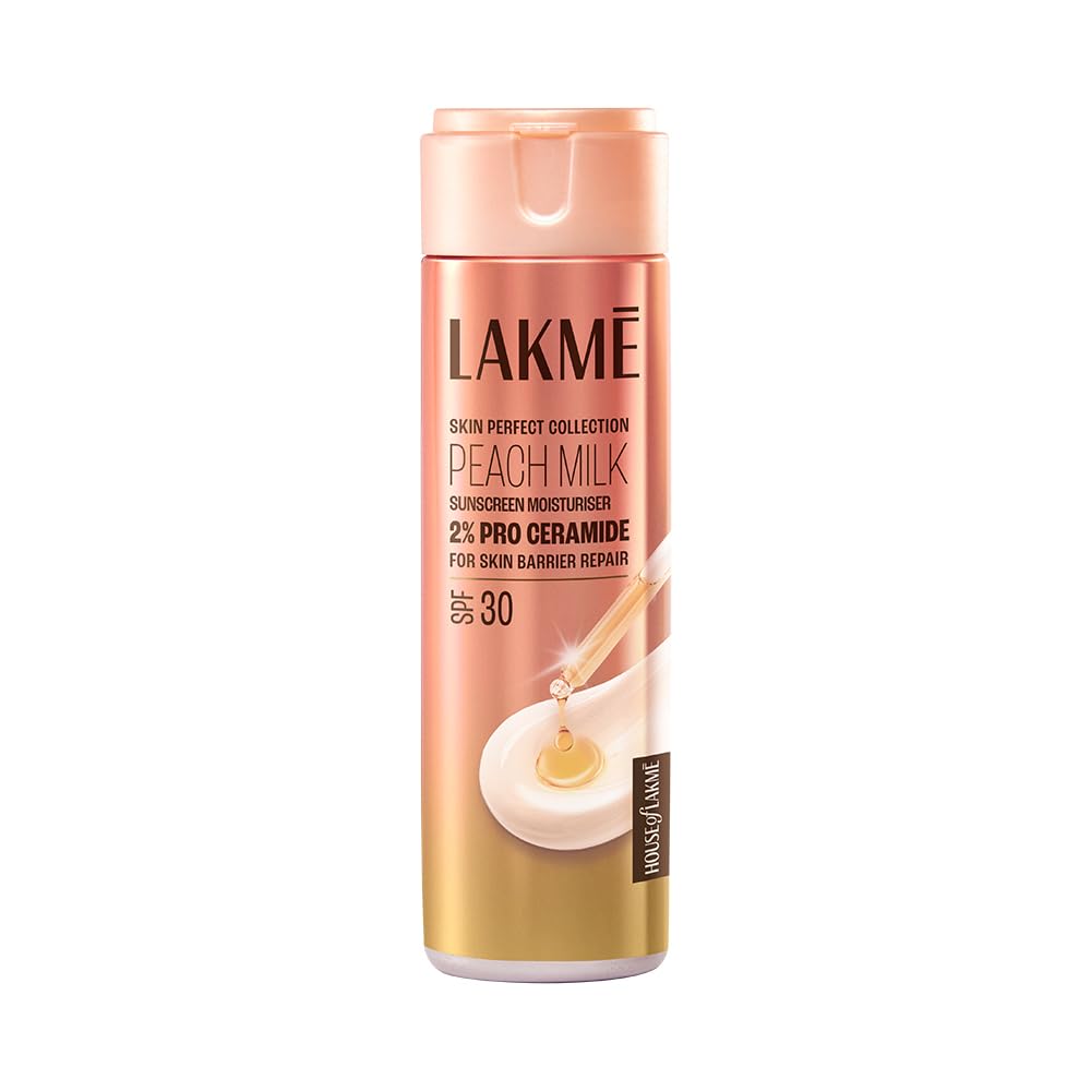 Lakme - Skin Perfect Collection Peach Milk Sunscreen Moisturiser Spf 30