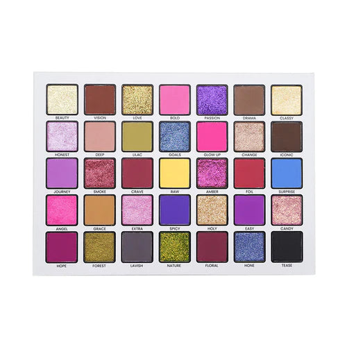 Shopaarel - Spectrum-1 (35 Color Eyeshadow Palette) - 35*1.3g