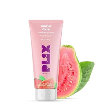 Plix - Guava Glow Invisible Sunscreen Spf 50 PA+++ (50g)