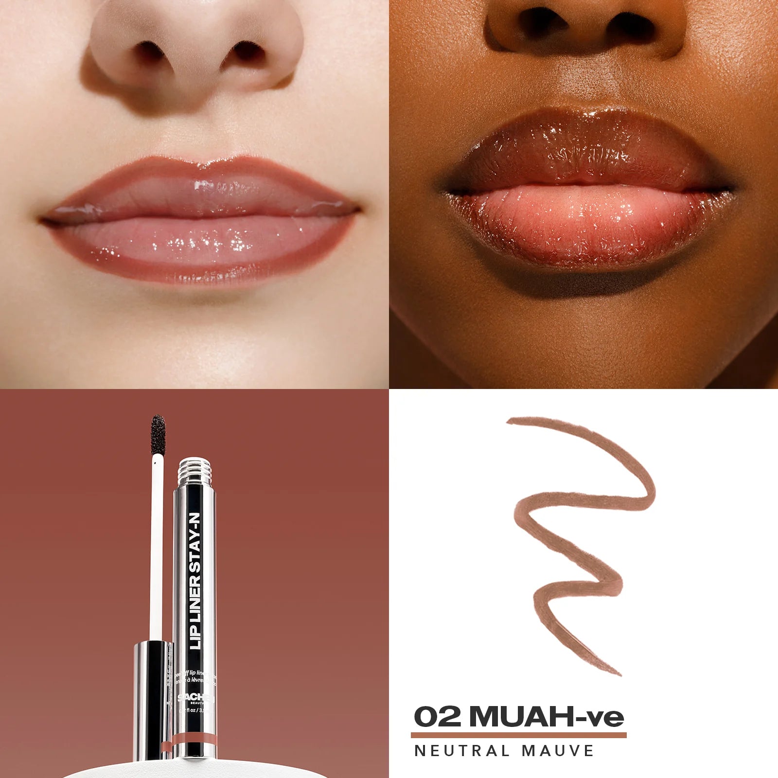 Sacheu - Peel Off Lip Liner Stay - N (3.5ML)