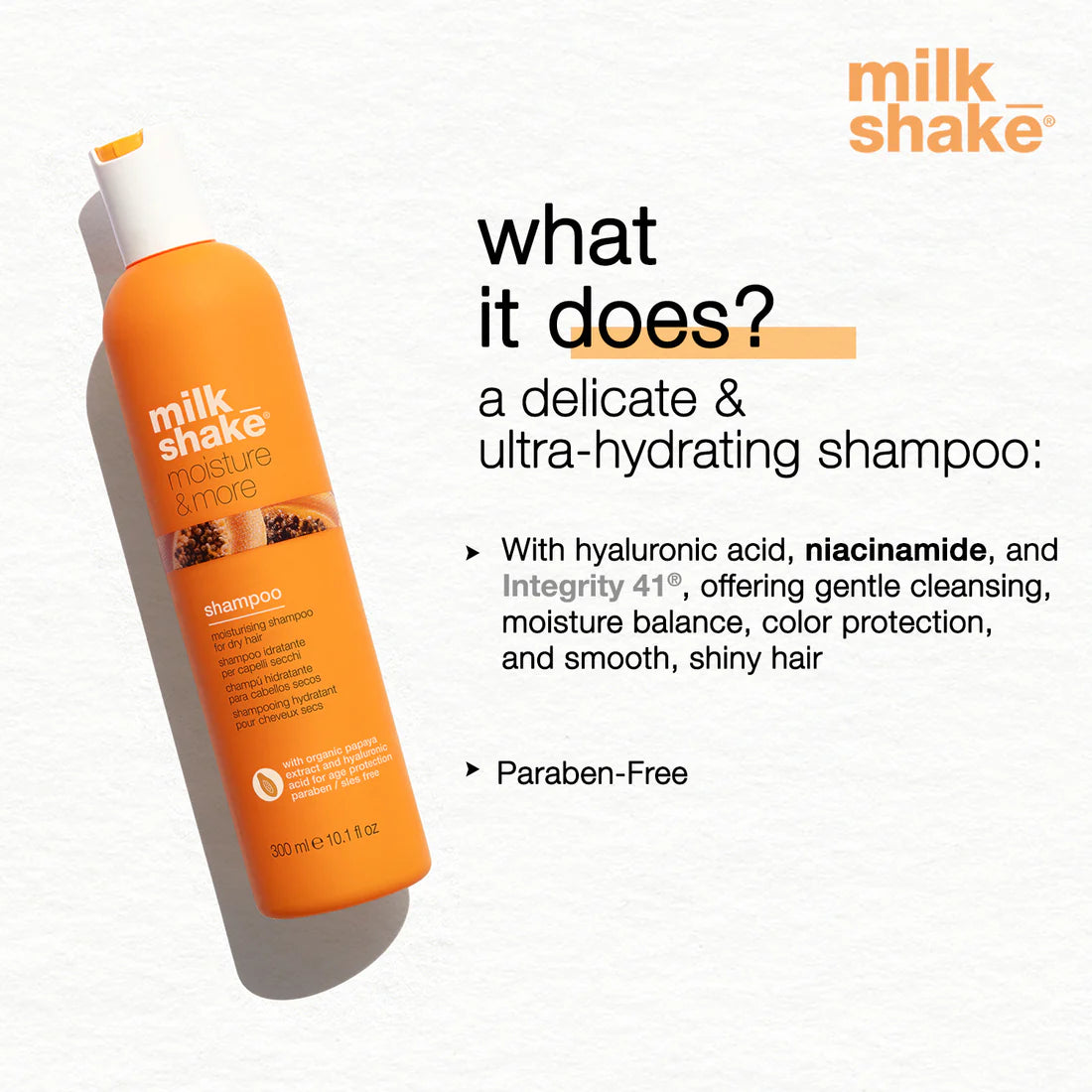 Milk Shake - Moisture & More Shampoo (300ML)