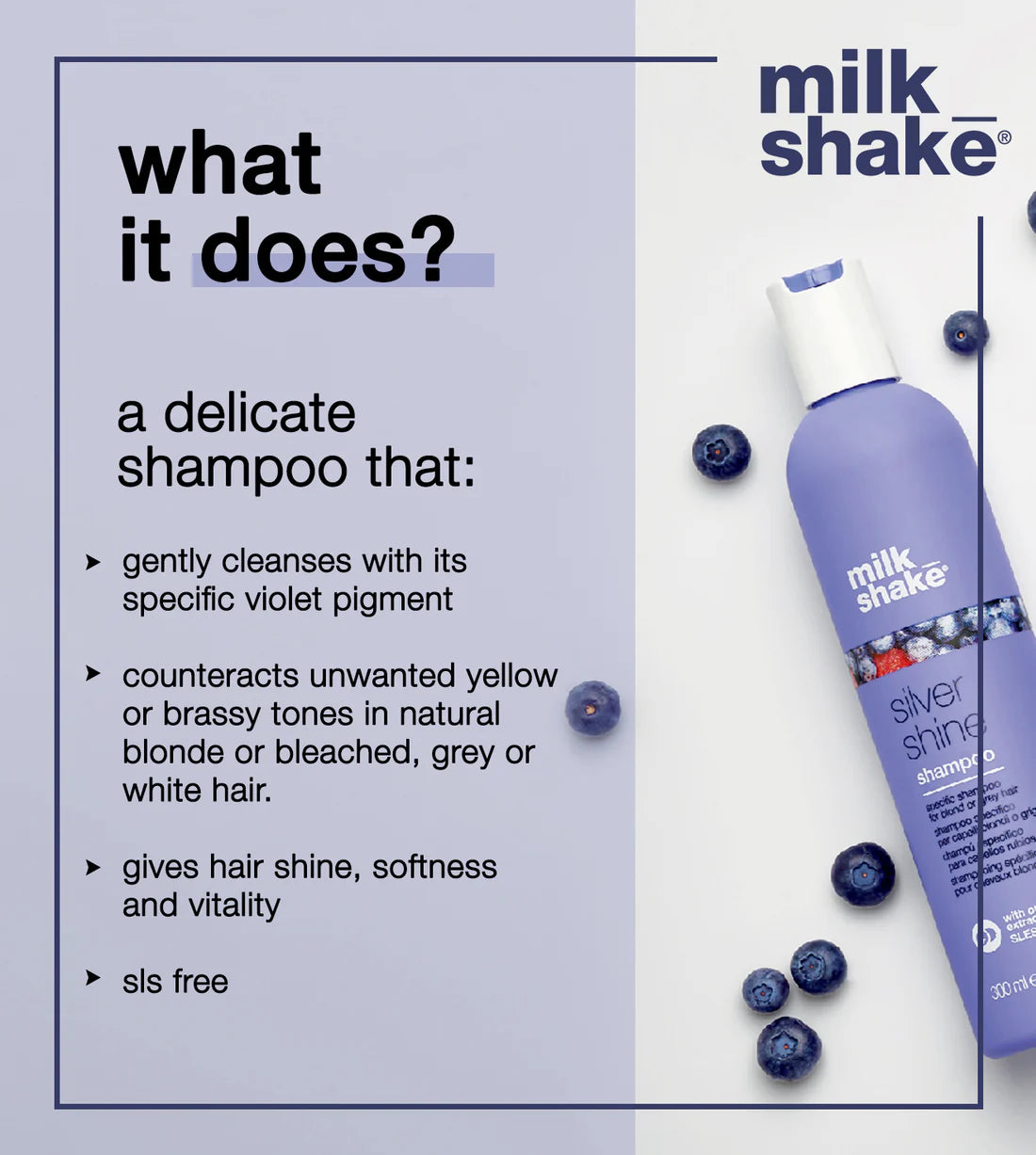 Milk Shake - Silver Shine Shampoo (300ML)