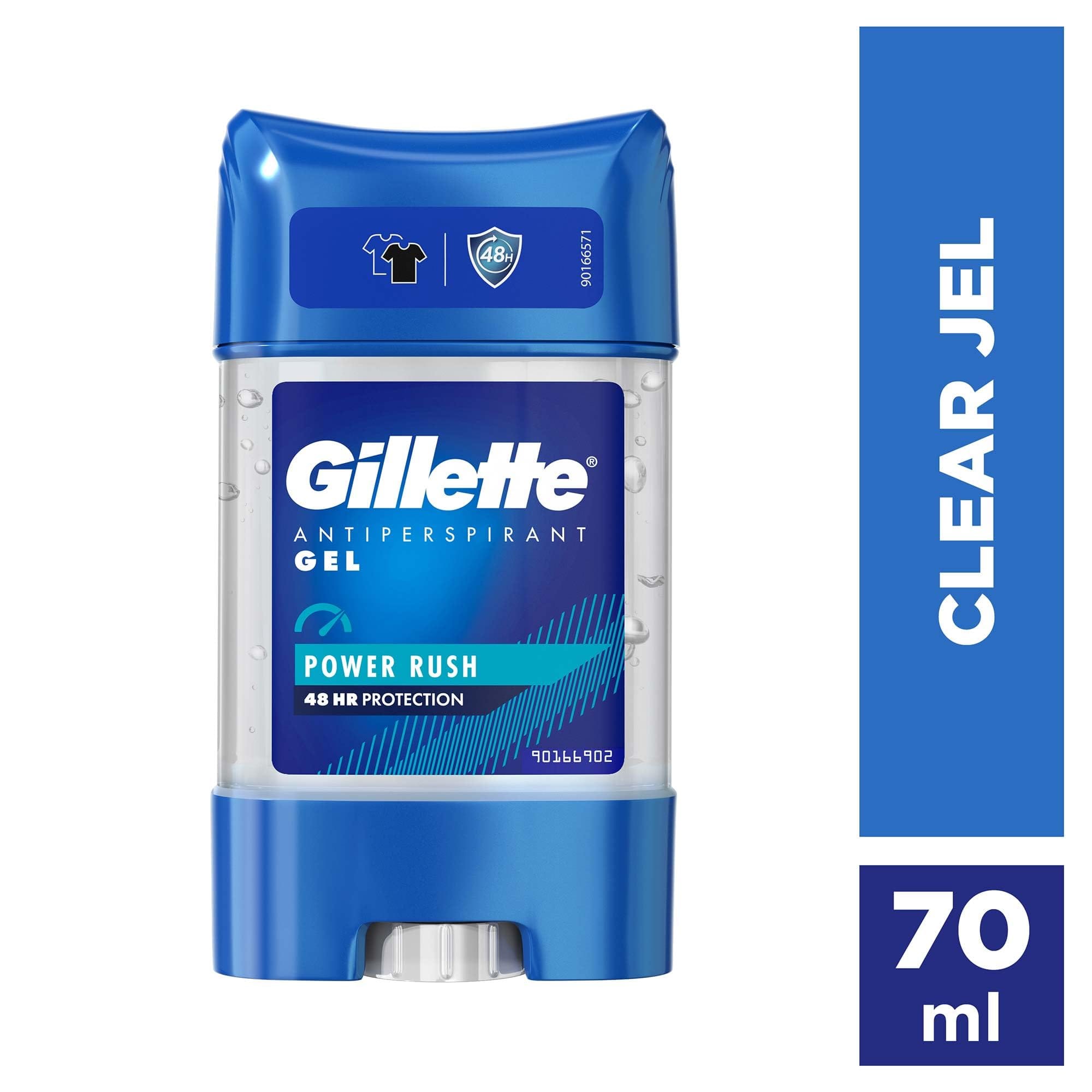 Gillette - Antiperspirant Gel Power Rush (70ML)