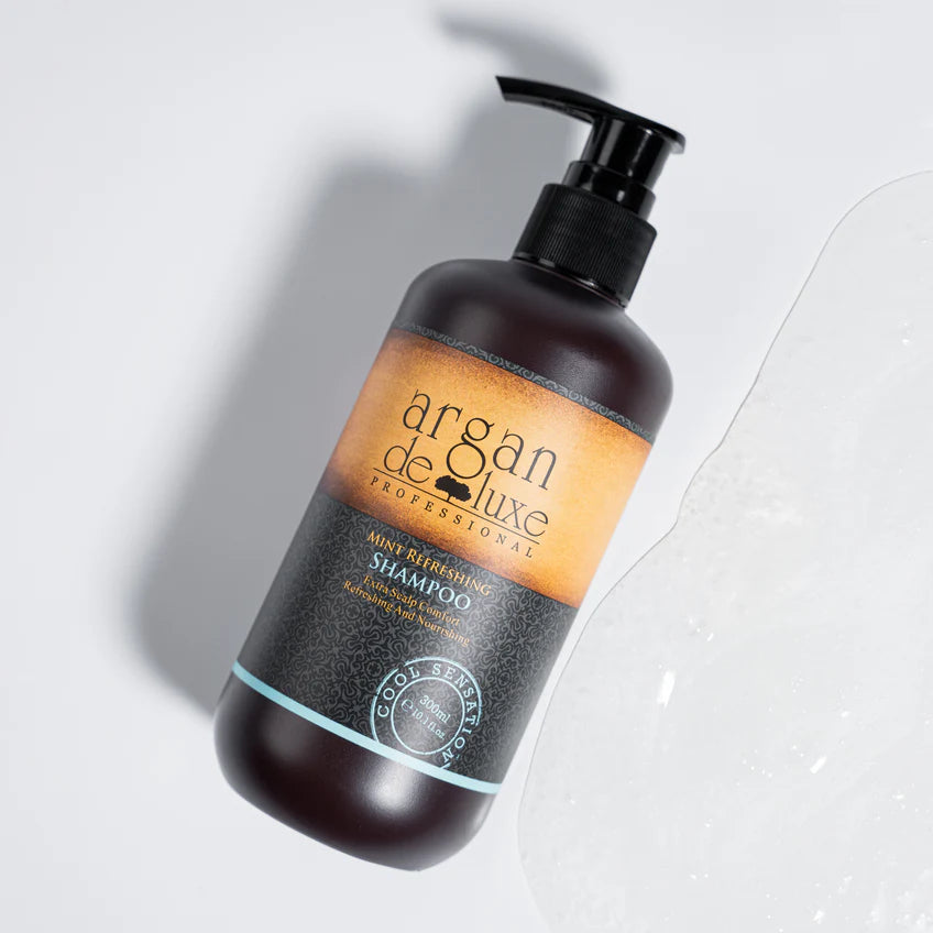 Argan Deluxe Professional - Mint Refreshing Shampoo (300ML)