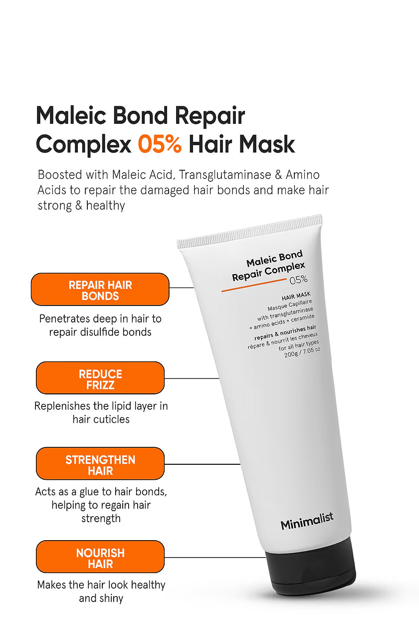 Minimalist - Maleic Bond Repair Complex 05% Hair Mask (200g)