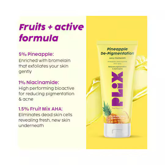Plix - Pineapple De - Pigmentation Duo Dewy Serum & Juicy Cleanser